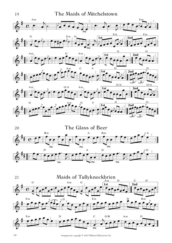 110 Best Tin Whistle Tunes Book and CD | Vol 2