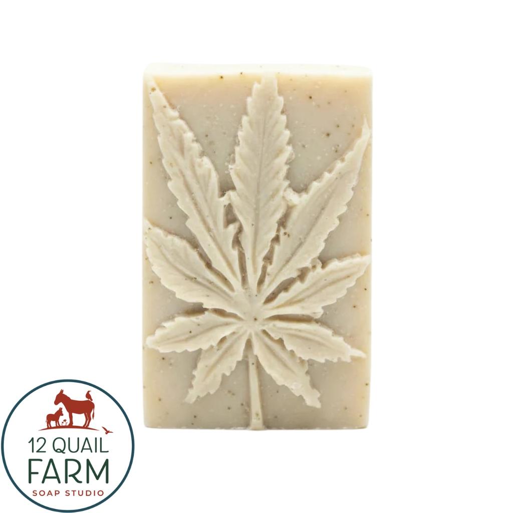 12 Quail Farm Herbal Bliss Soap- Green