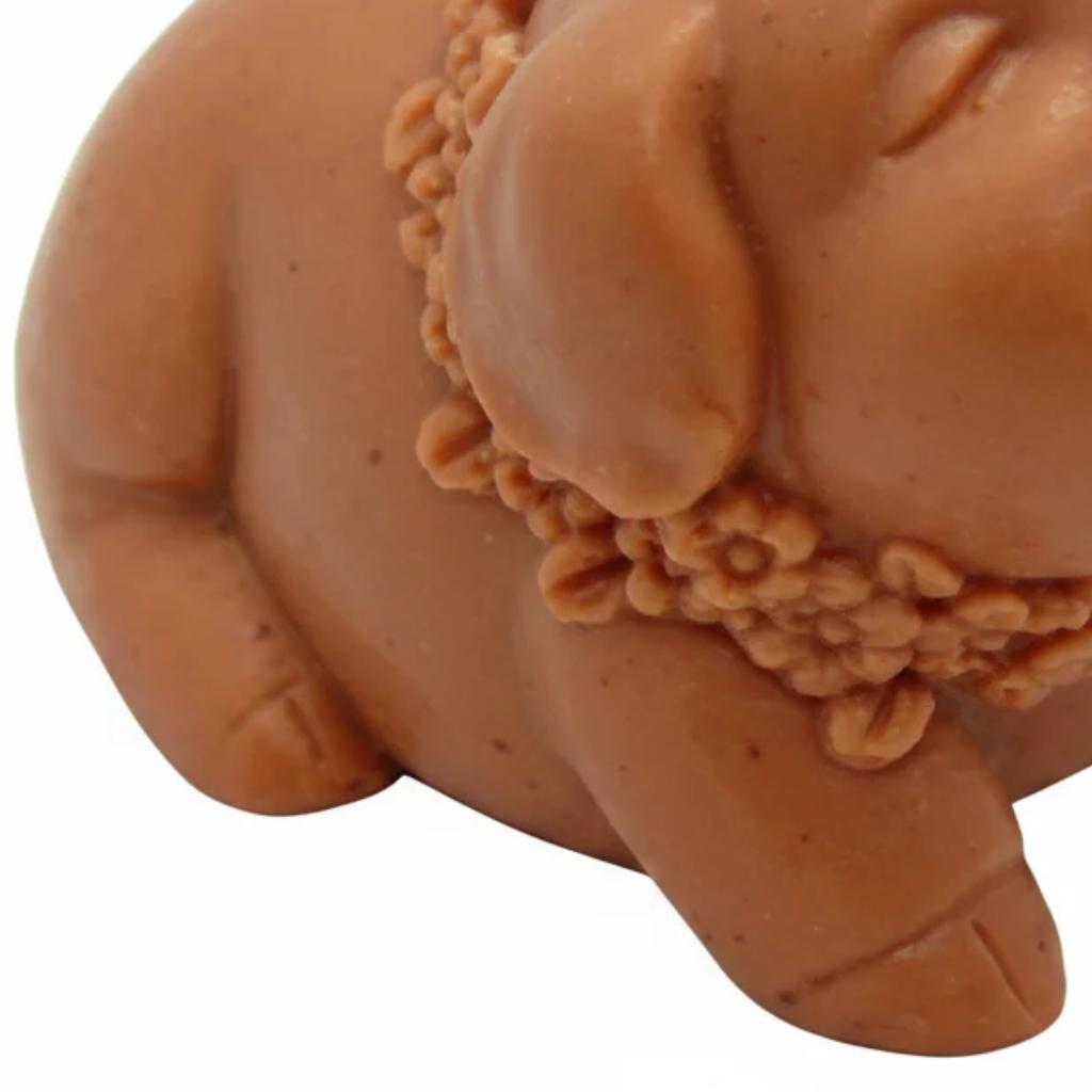 12 Quail Farm Pig Soap - Pink