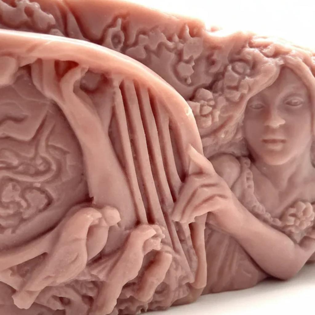 12 Quail Farm Rose of Tralee Soap- Pink
