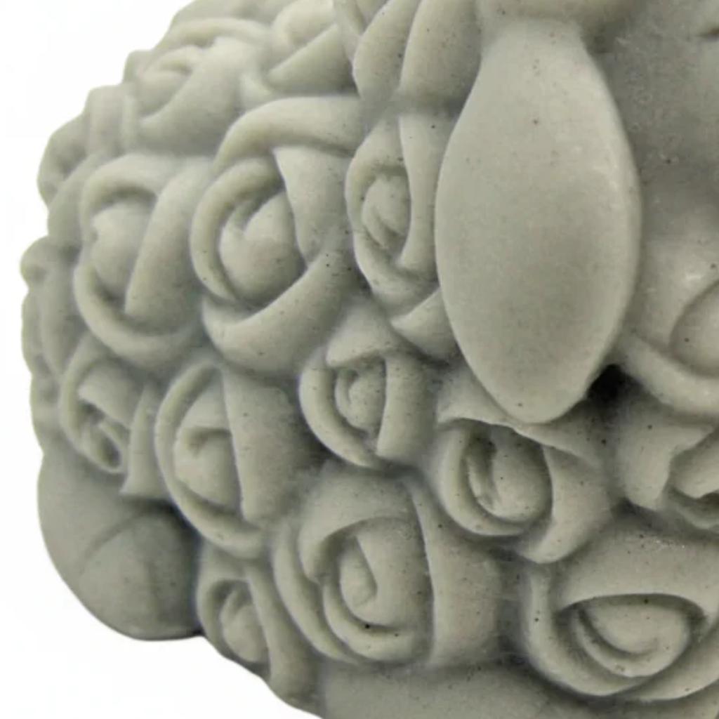 12 Quail Farm Sheep Soap- Grey