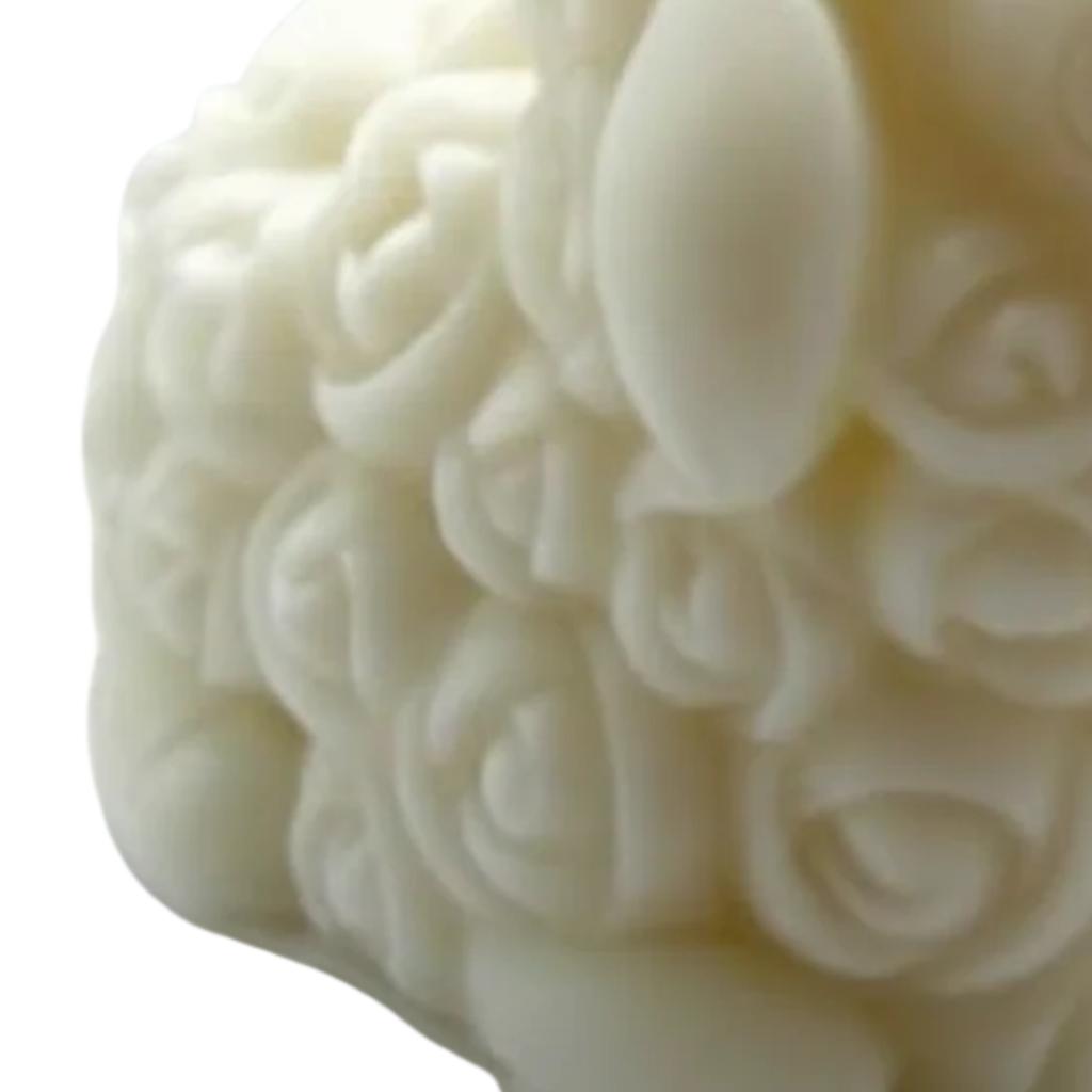 12 Quail Farm Sheep Soap- White