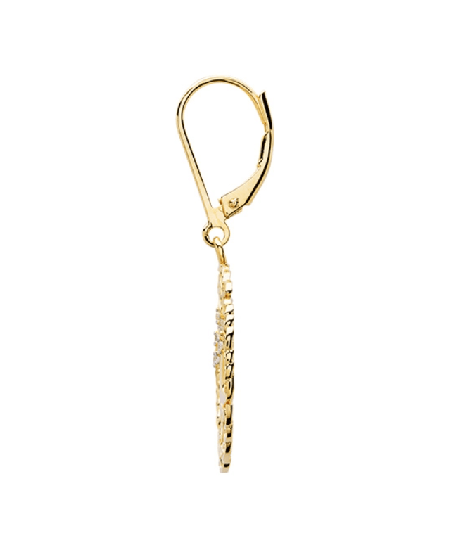 14K Gold Vermeil Filigree Celtic Tree of Life Earrings - The Celtic Gift Store - Earrings