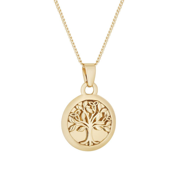 18ct Gold Plated Tree of Life Necklace - The Celtic Gift Store - Necklaces
