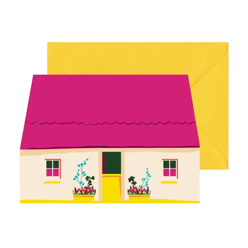 Pawpear Irish Cottage Mini Greeting Cards