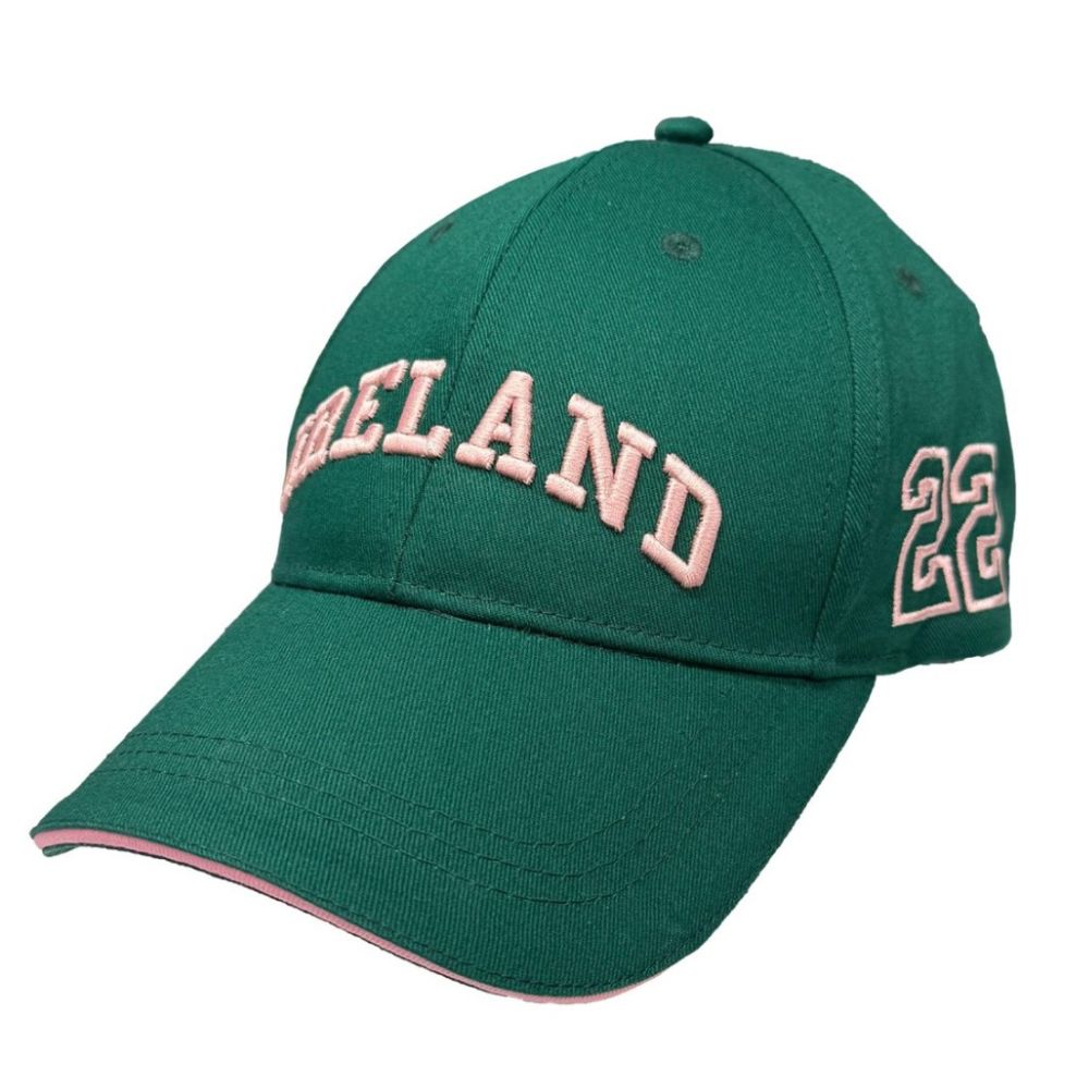 Green and Pink Classic Ireland Baseball Cap