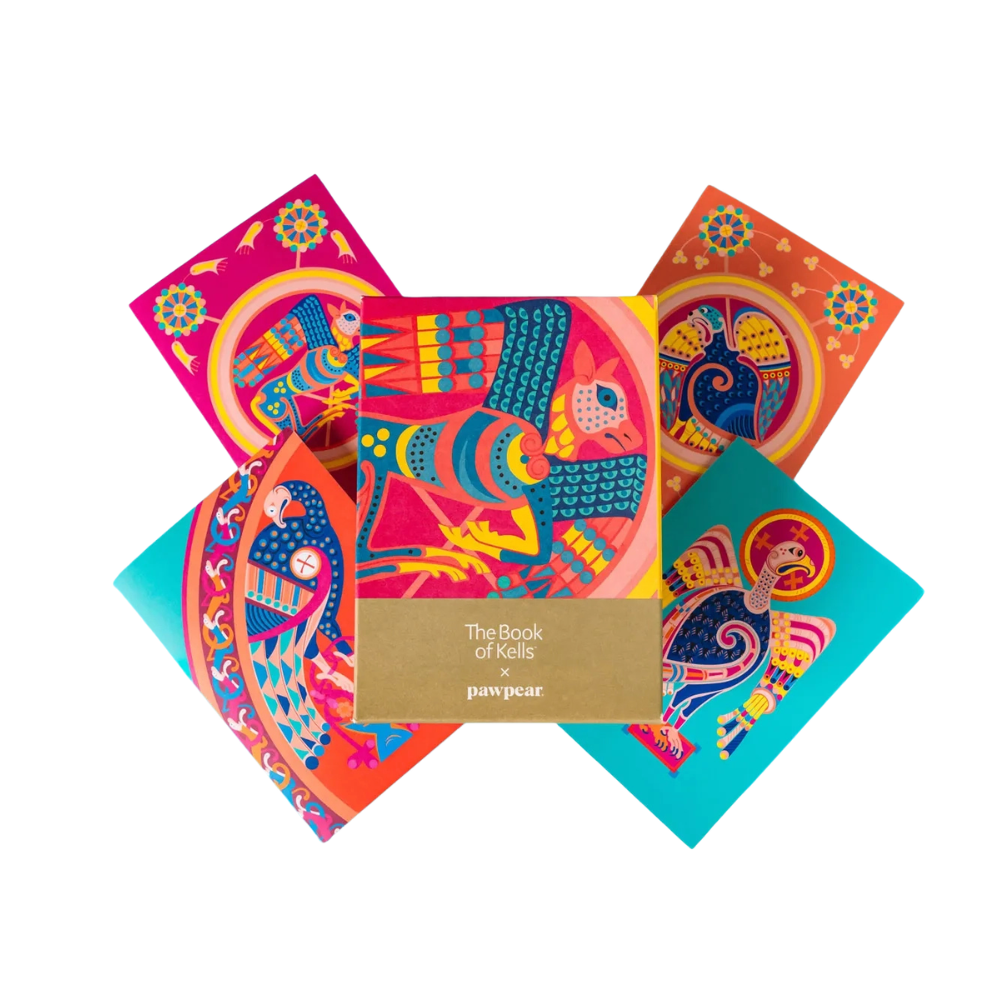 Pawpear Book of Kells Greeting Card Set