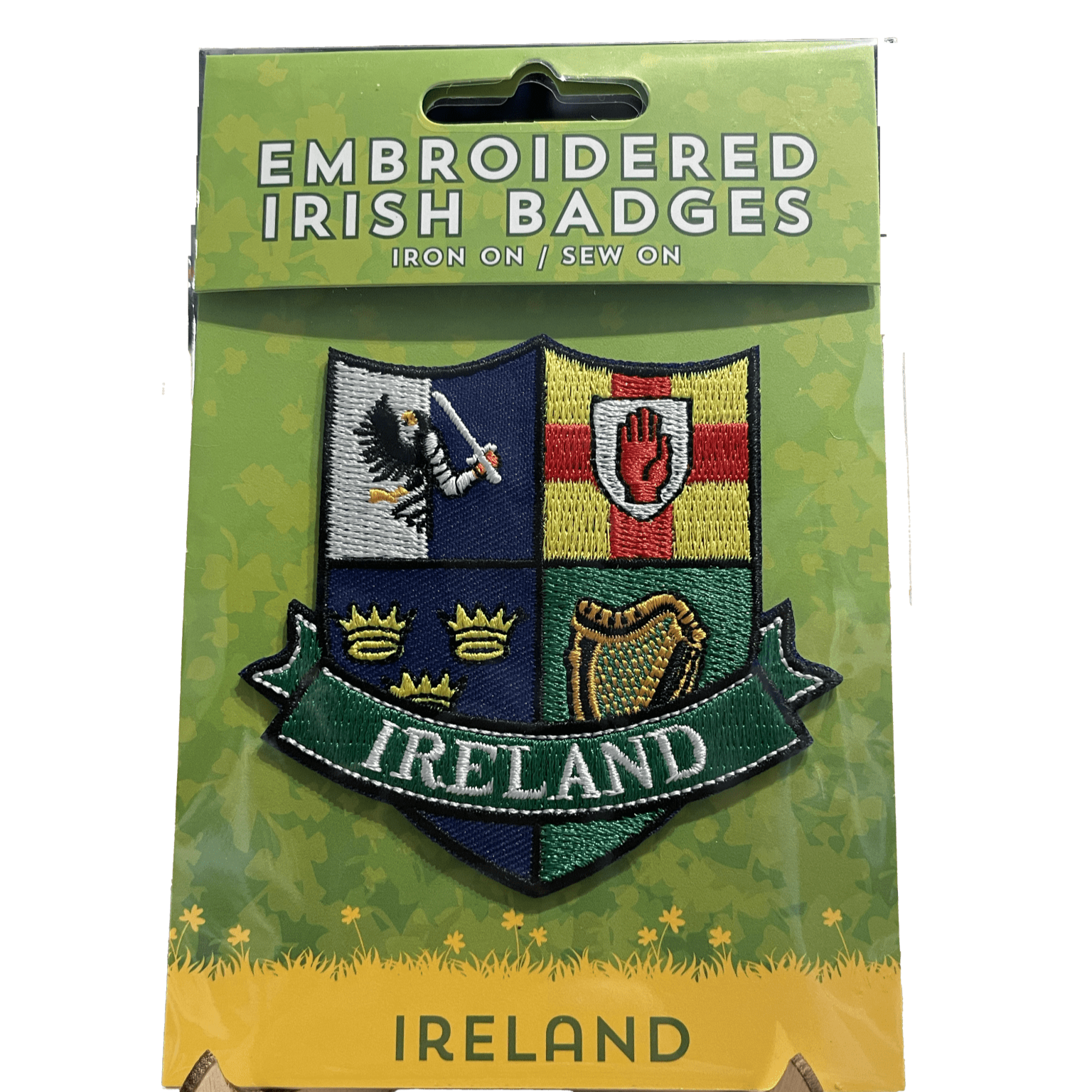 4 Provinces Embroidered Patch - The Celtic Gift Store - Gift