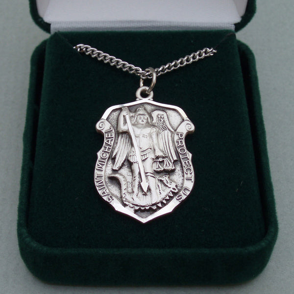 Sterling Silver St. Michael Medal