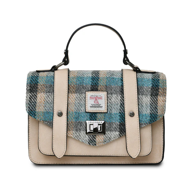 Islander Harris Tweed Medium Satchel 'Islander Tartan'