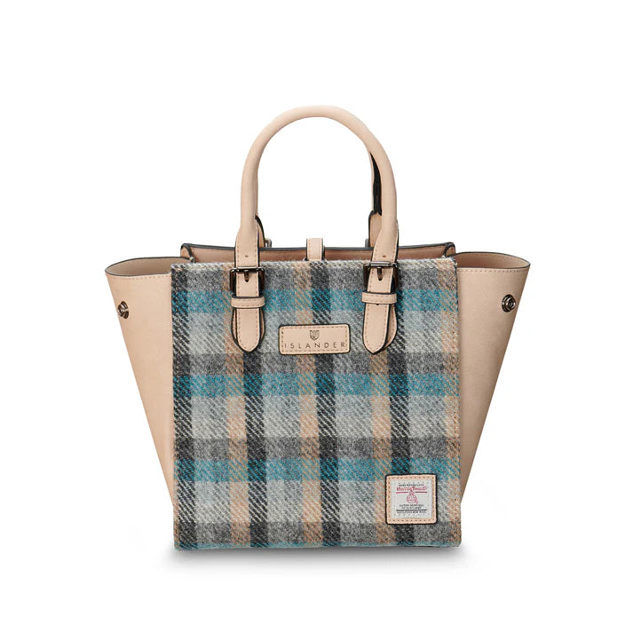 Islander Harris Tweed Medium Caillie Tote 'Islander Tartan'