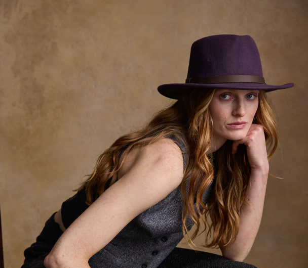 Jack Murphy Boston Hat - Plum