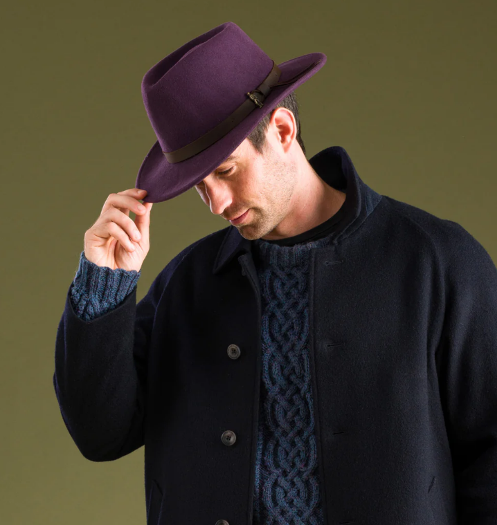 Jack Murphy Boston Hat - Plum