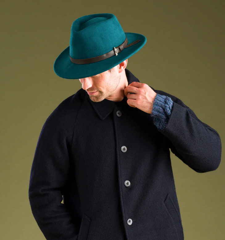 Jack Murphy Boston Hat - Teal/Green