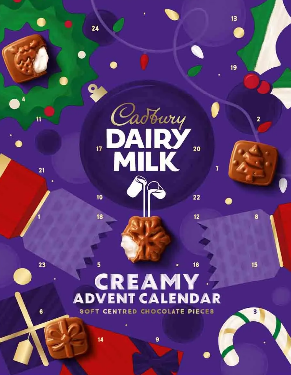 Cadbury Dairy Milk Creamy Advent Calendar