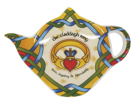 Irish Claddagh Tea Bag Holder- Irish Weave