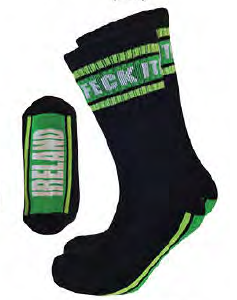 Black Feck It Sport Socks