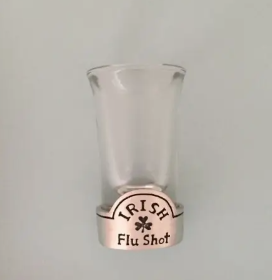 Irish Flu Shot Shot Glass