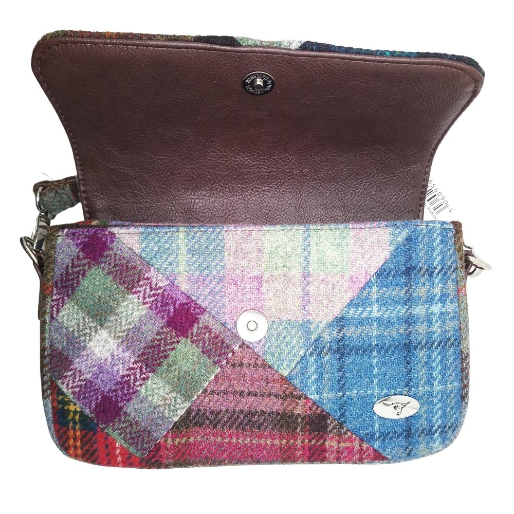 Glen Appin Small Patchwork Harris Tweed Bag - 'Clunie'