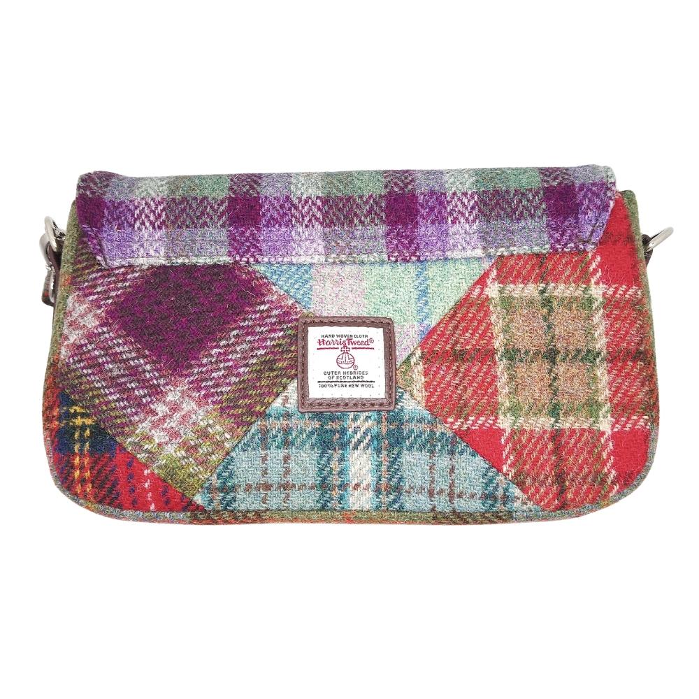 Glen Appin Small Patchwork Harris Tweed Bag - 'Clunie'