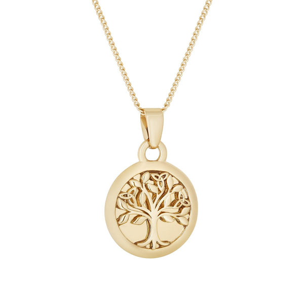 18ct Gold Plated Tree of Life Necklace