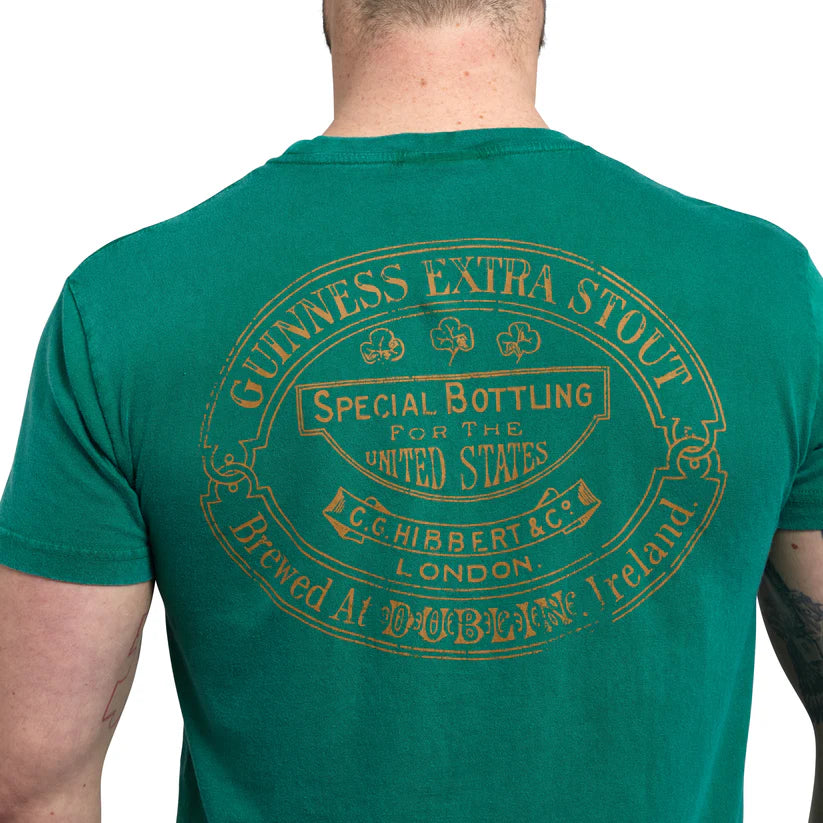 Guinness Kelly Green Trademark Label Premium Tee