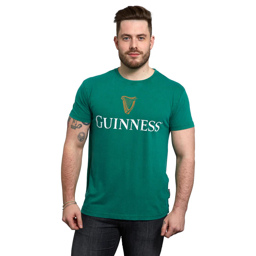 Guinness Kelly Green Trademark Label Premium Tee