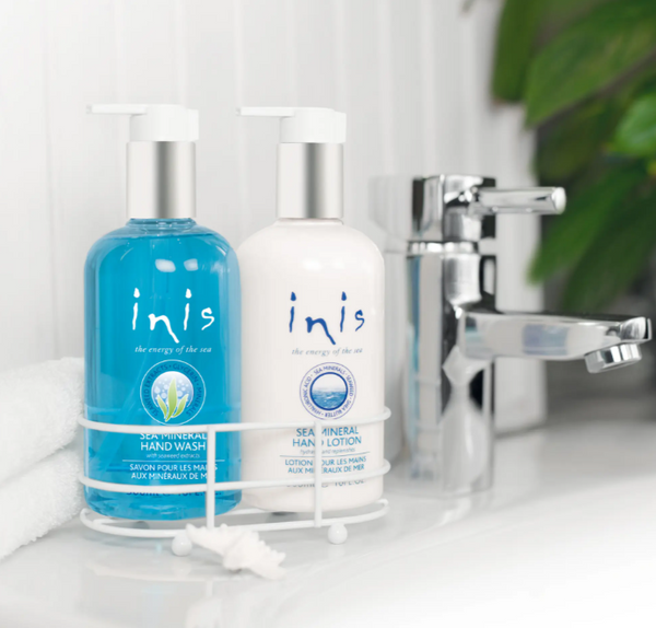 Inis Hand Care Caddy- Sea Mineral Handwash and Hand Lotion 10fl.oz