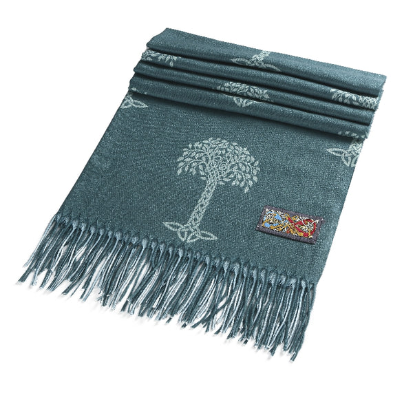 Celtic Tree of Life Scarf- Green