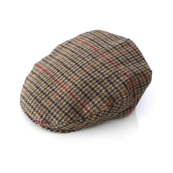 Celtic Ore Tweed Flat Cap- Multi-Check