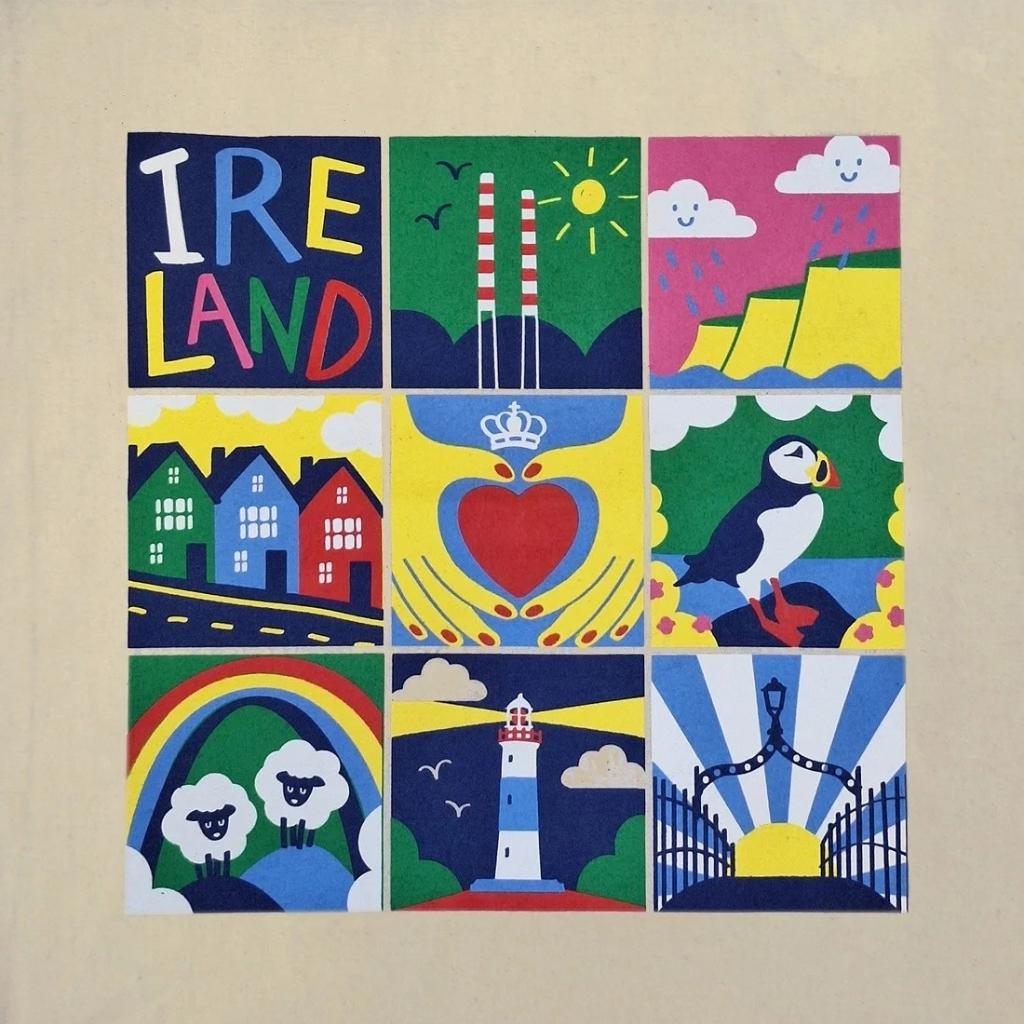 Ireland Pictures Tote Bag