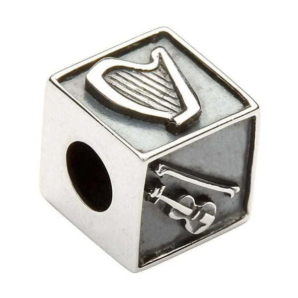 Irish Silver Music Bead