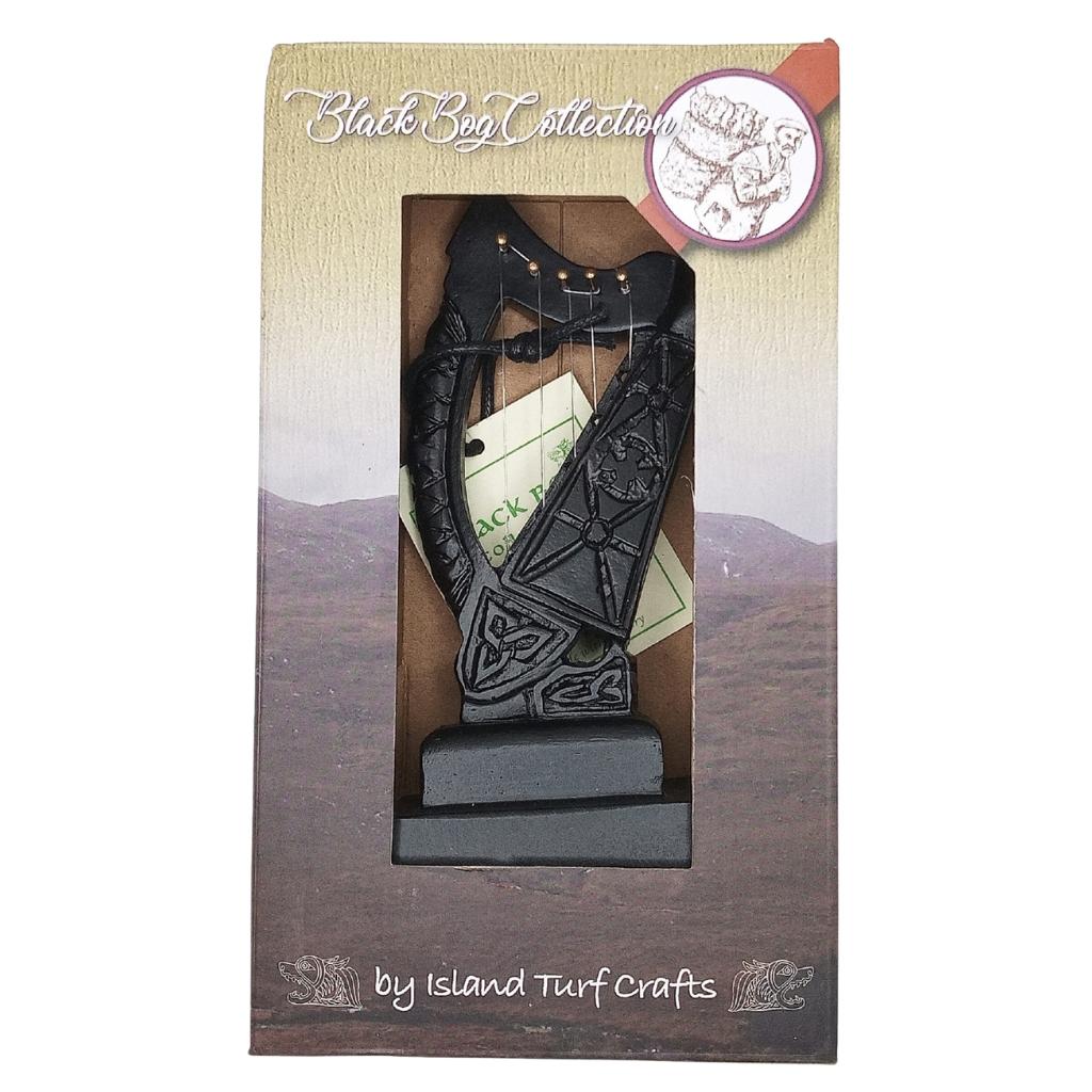 Irish Bardic Turf Harp 6"