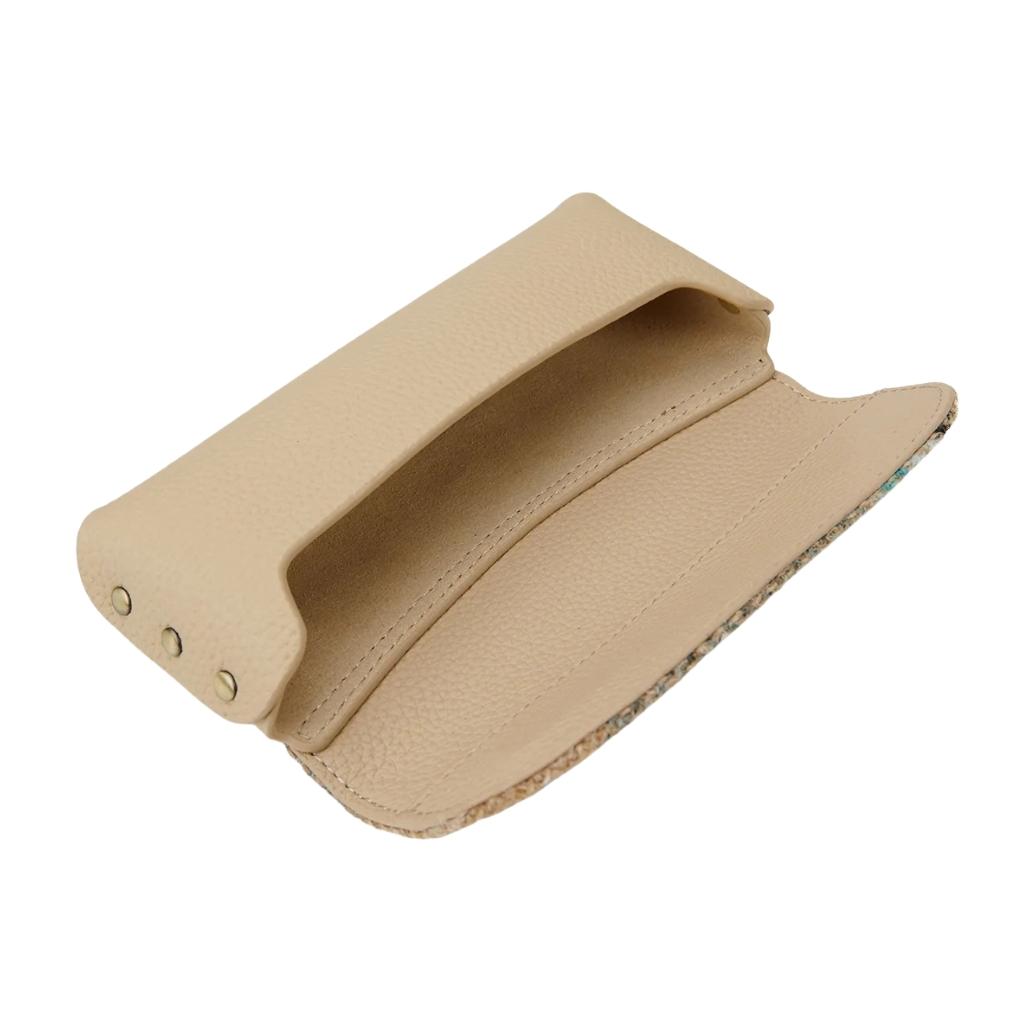 Islander Harris Tweed Leather Glasses Case 'Islander Check'