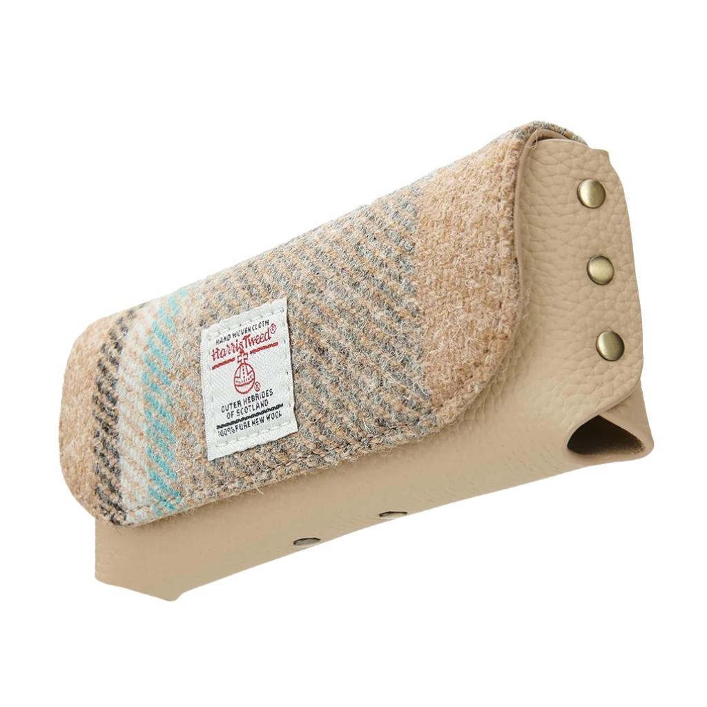 Islander Harris Tweed Leather Glasses Case 'Islander Check'