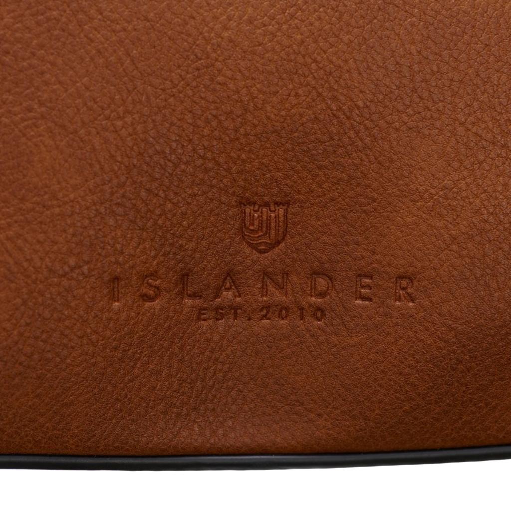 Islander Harris Tweed The Mini Jura Backpack 'Chestnut Herringbone'