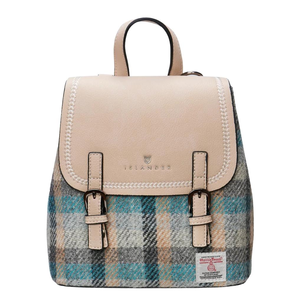 Islander Harris Tweed The Mini Jura Backpack 'Islander Tartan'
