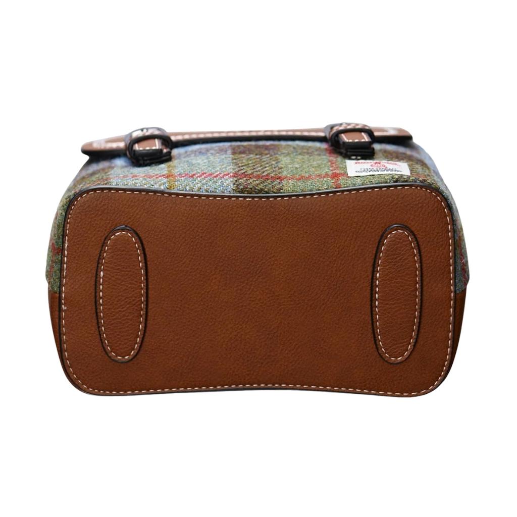 Islander Harris Tweed The Mini Jura Backpack 'Mint Check'