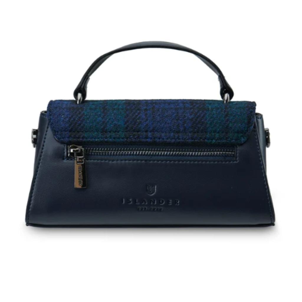Islander Harris Tweed The Victoria Satchel 'Black Watch'