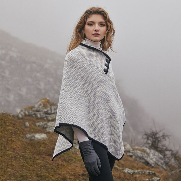 Ladies Herringbone Cape