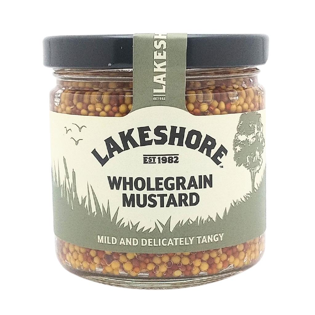 Lakeshore Plain Wholegrain Mustard - 205g