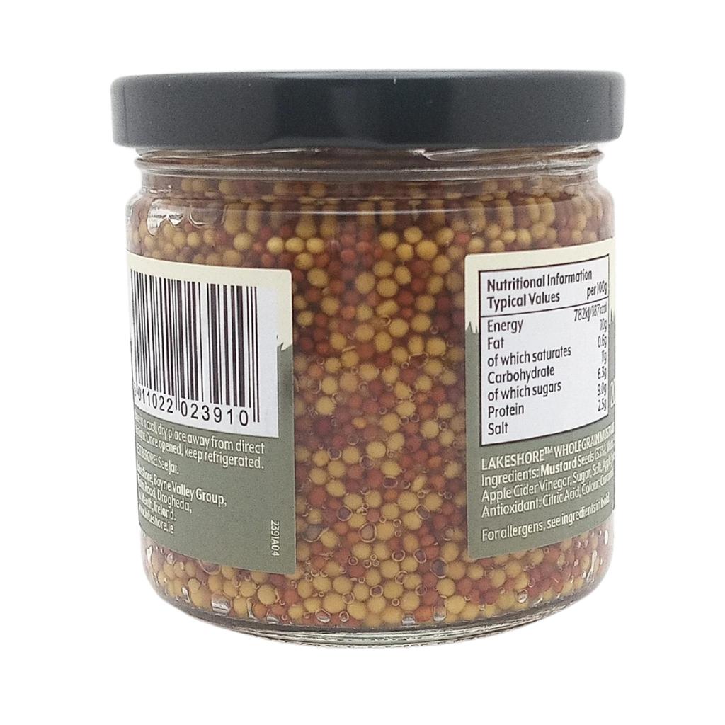 Lakeshore Plain Wholegrain Mustard - 205g