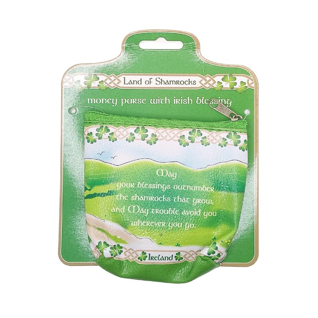 Land of Shamrocks Zip Purse