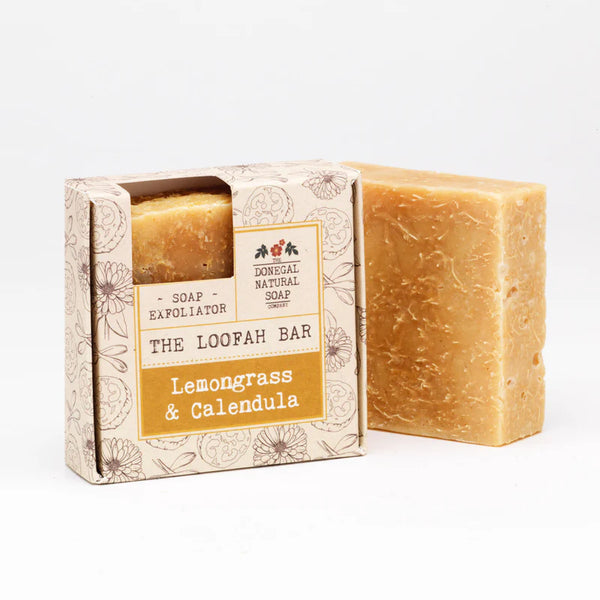 Lemongrass and Calendula Irish Handmade Loofa Bar