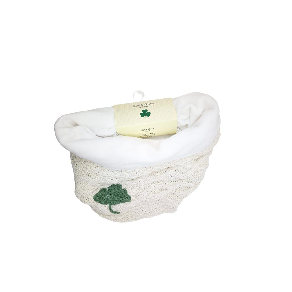Patrick Francis Cream Aran Knit Shamrock Adult Snood