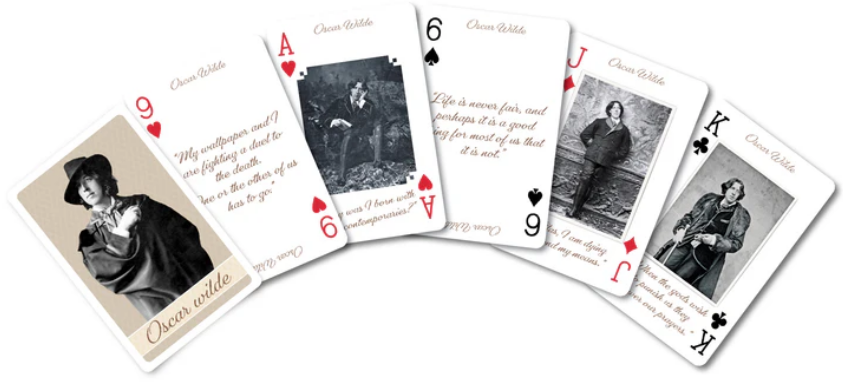 Oscar Wilde Playing Cards