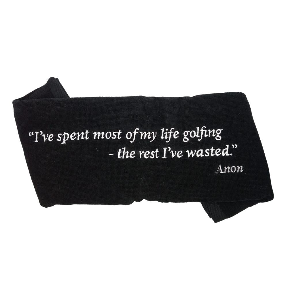 Quote Golf Towel