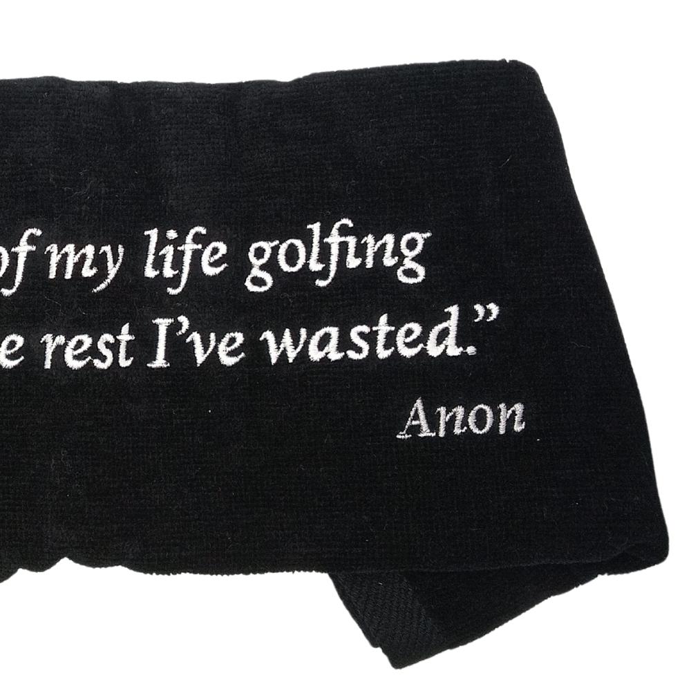 Quote Golf Towel