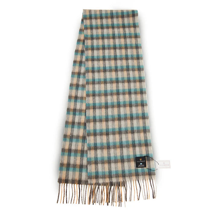 Islander Lambswool Scarf- Islander Tartan