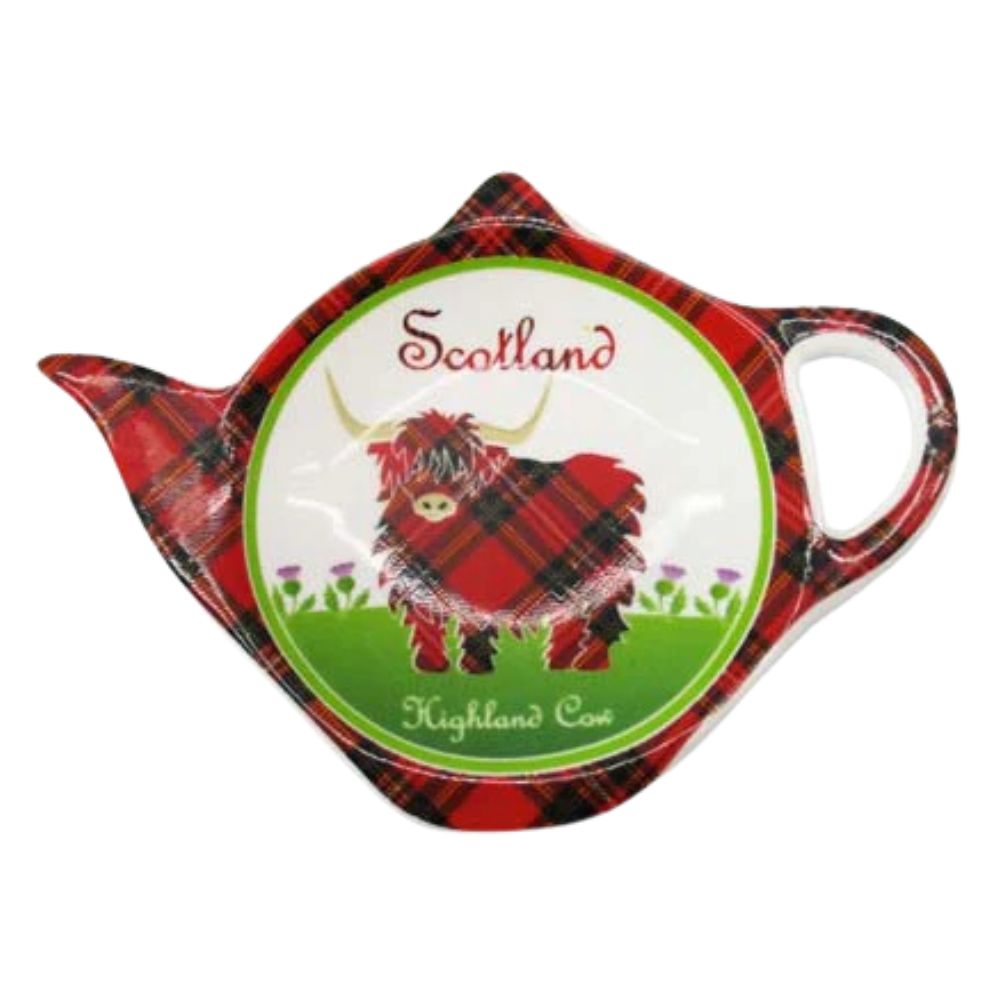Scottish Highland Cow Tea Bag Holder - The Celtic Gift Store - Kitchenware